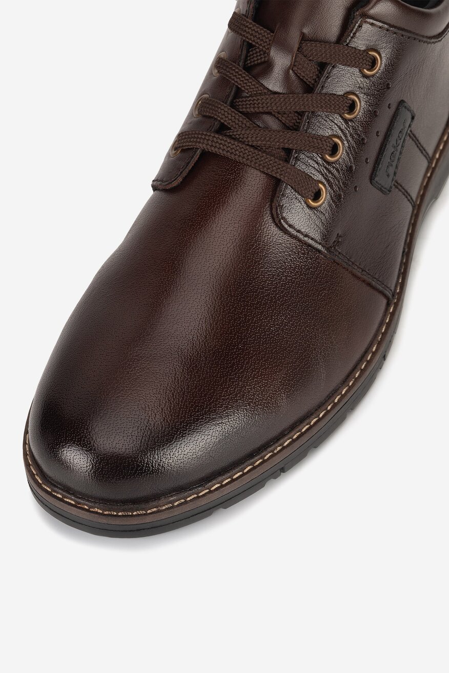Polobotka Rieker HNĚDÁ - 2230068907098