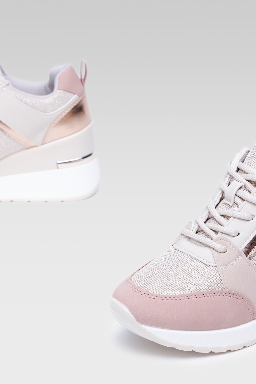 Jenny Fairy - Sneakersy na koturnie - 5904862279688