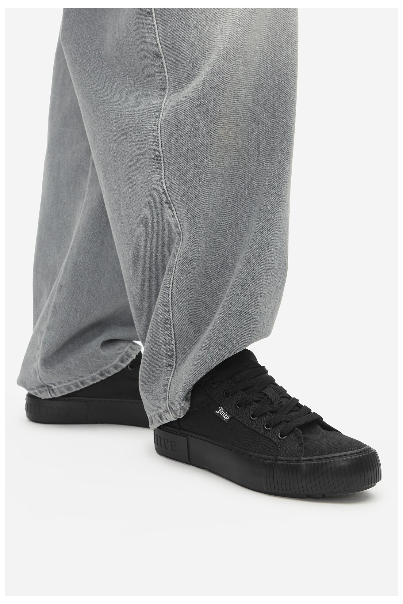 Vászoncipő Juicy Couture VSJU001 FEKETE