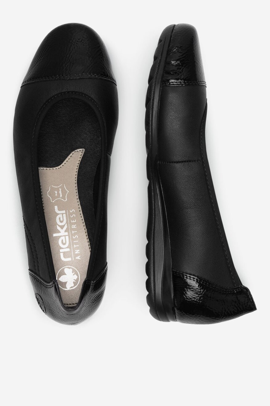Rieker - Baleriny skórzane - 2230062958065
