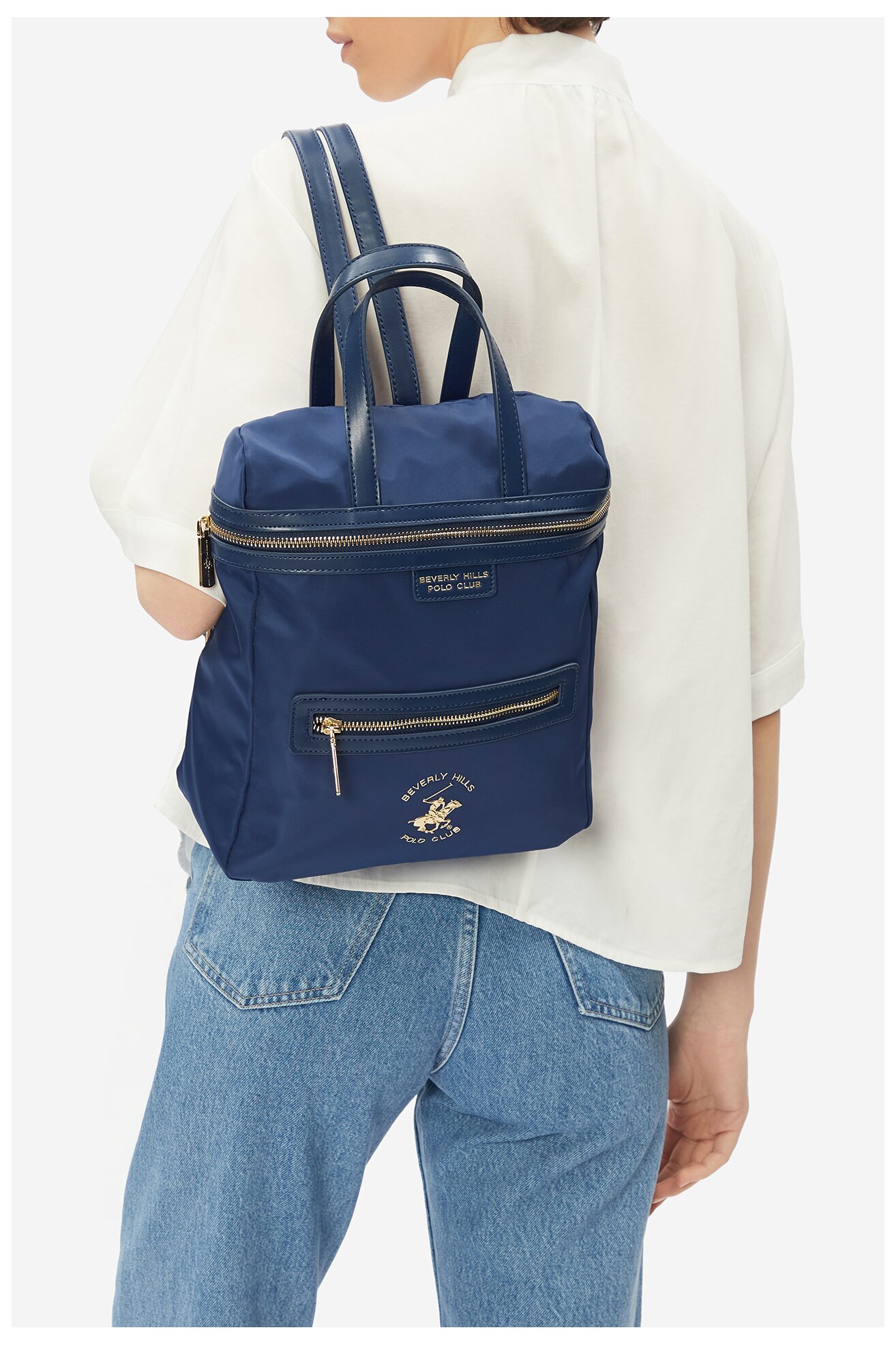 Plecak Beverly Hills Polo Club BHPC-H-002-07 Granatowy