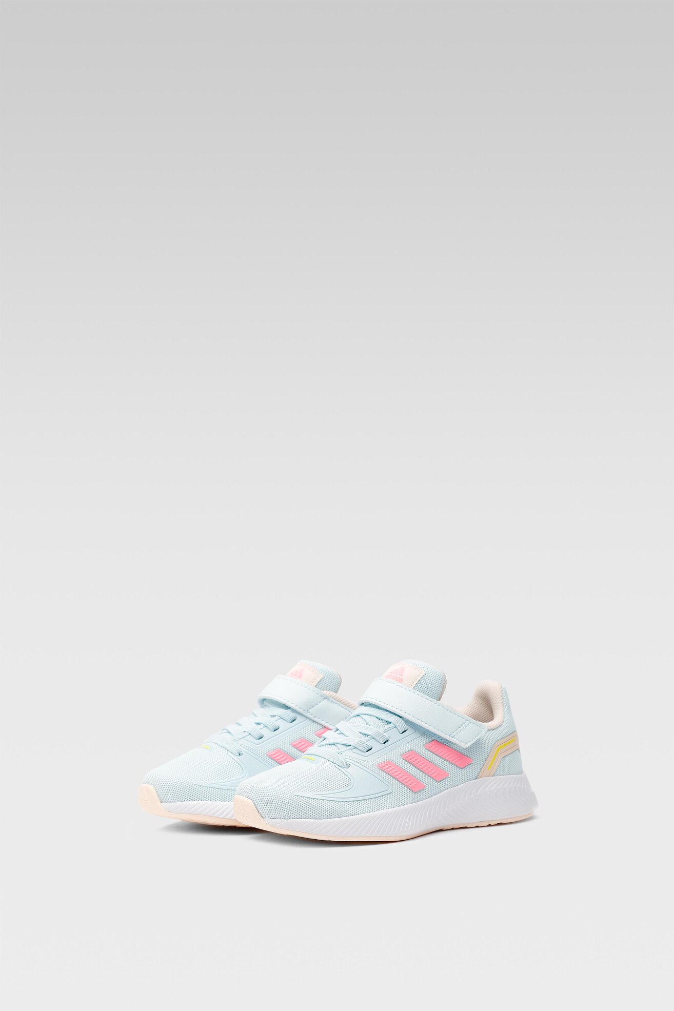 Schuhe adidas - Runfalcon 2.0 El K HR1398 Almost Blue / Beam Pink / Bliss Orange 