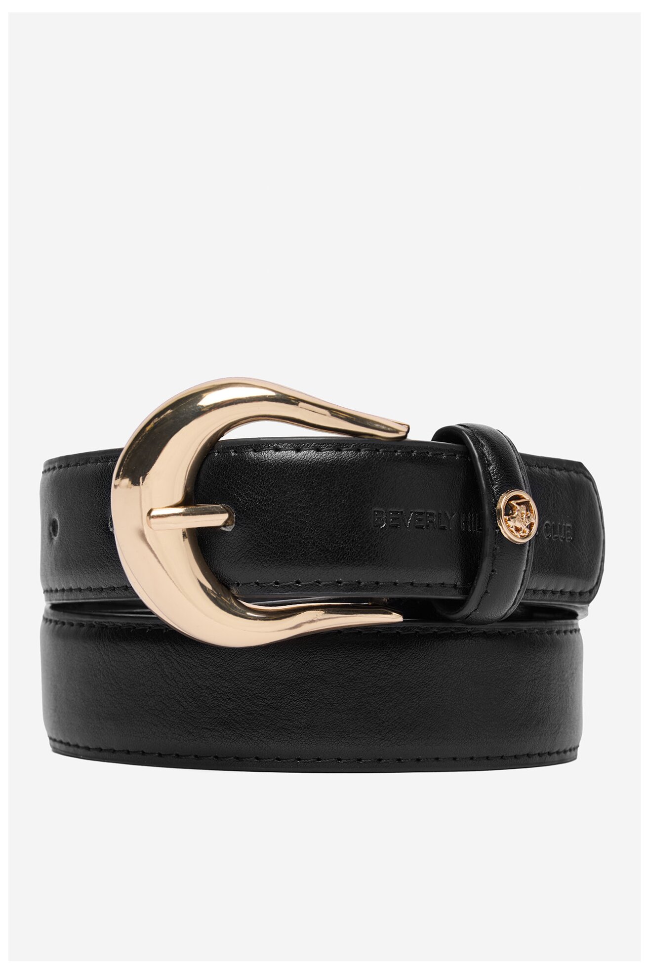 Pasek damski Beverly Hills Polo Club CEO-BHPC-W2-001-SS26 Czarny