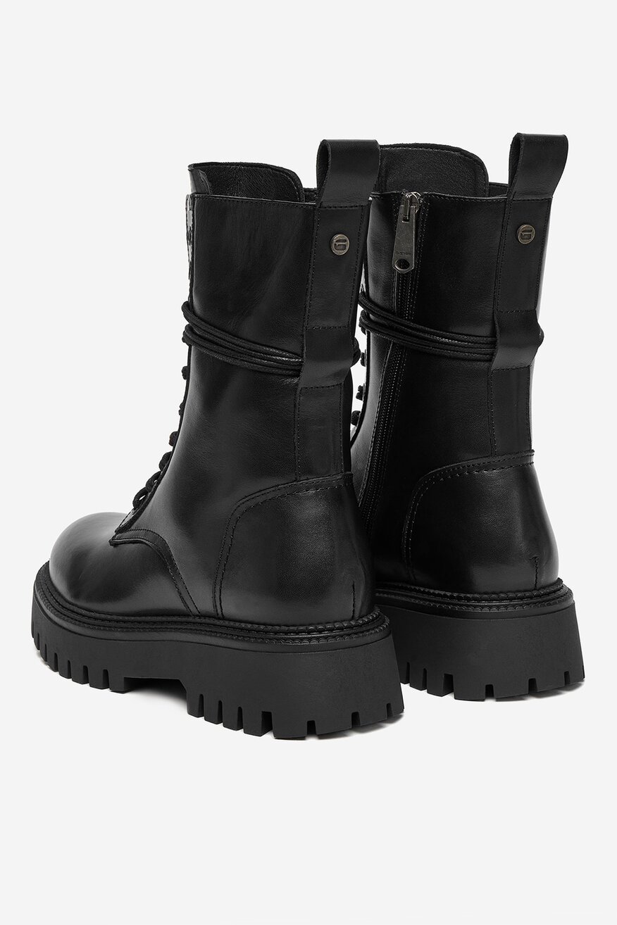 
                G-STAR RAW - Trzewiki skórzane ocieplane - 5906751344835