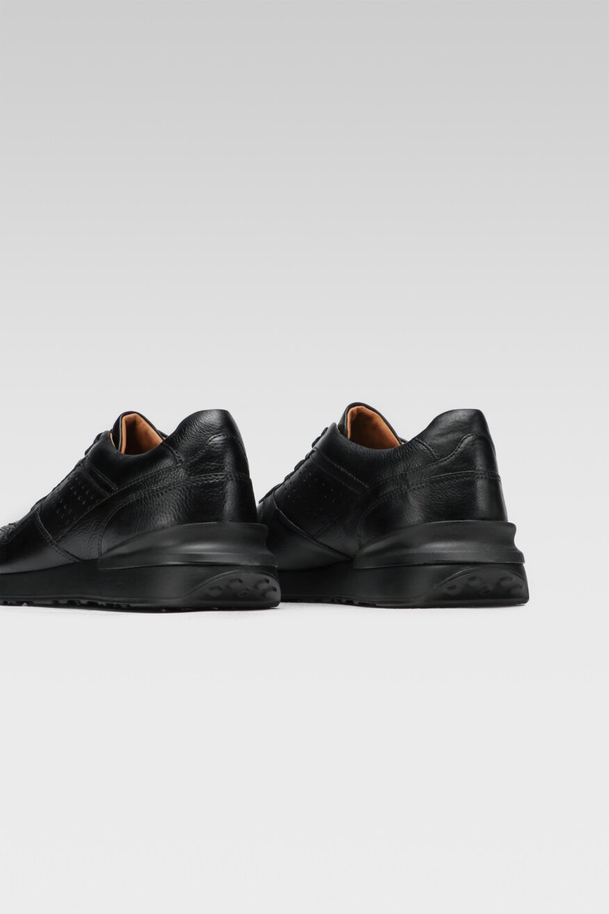 Gino Rossi - Skórzane półbuty czarne - 5903698540368