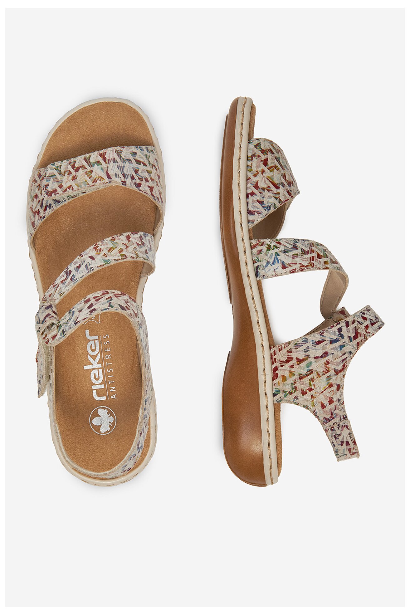 Сандали Rieker 659C7-94 МИКС