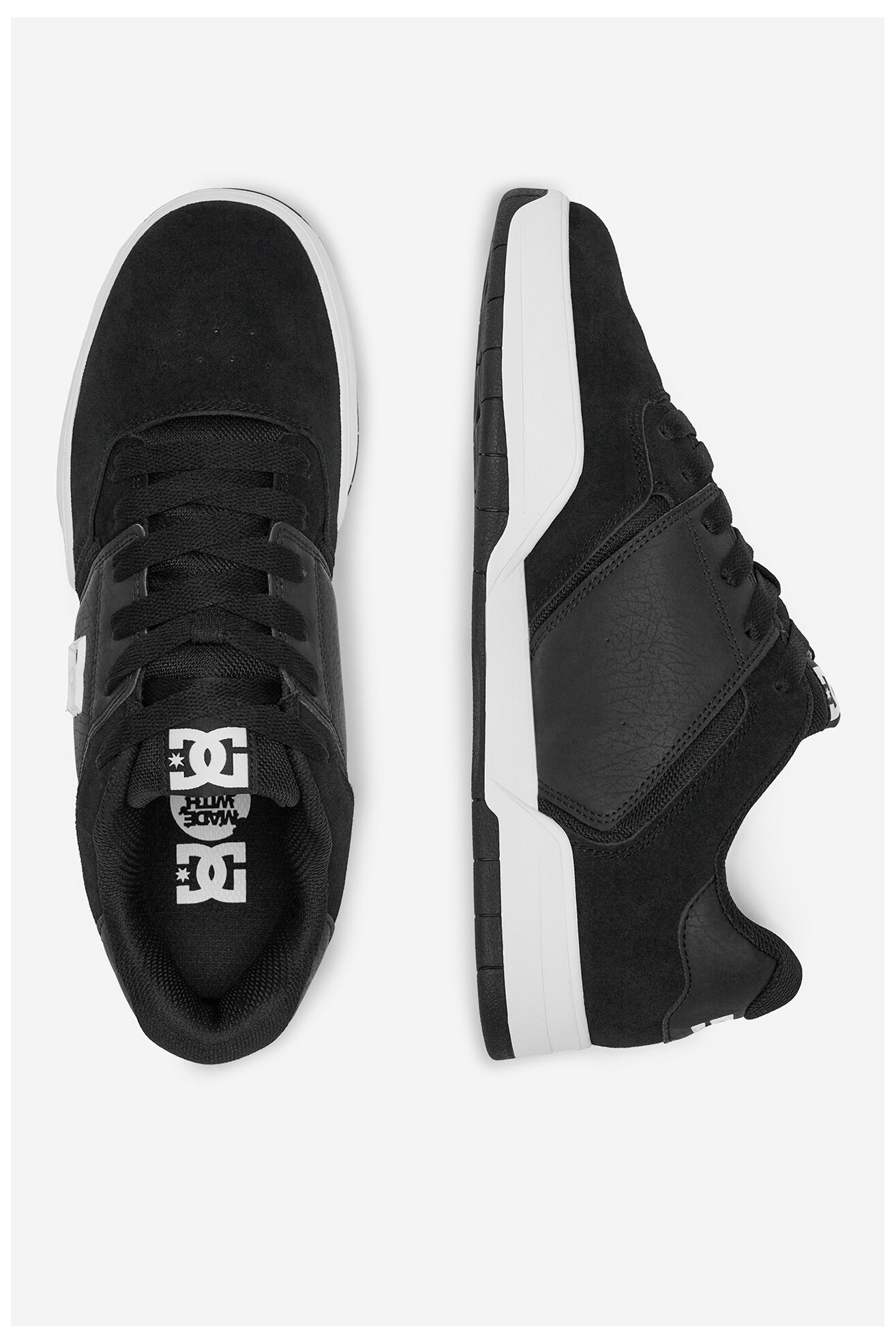 Спортни обувки DC Shoes CENTRAL ADYS100551-BKW ЧЕРЕН
