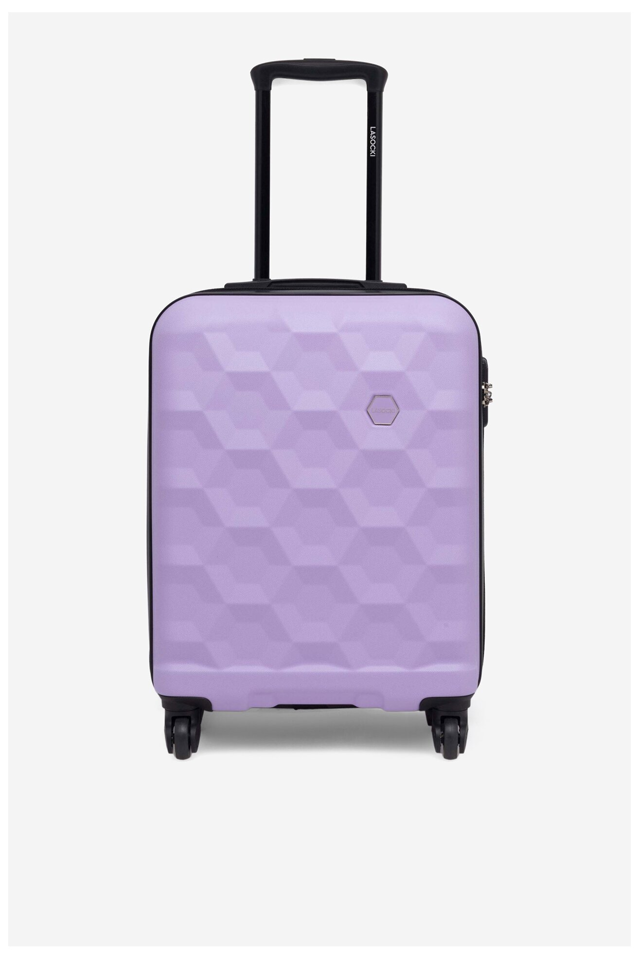 Walizka Lasocki WAL-S-02PURPLE-ABS-04 Fioletowy