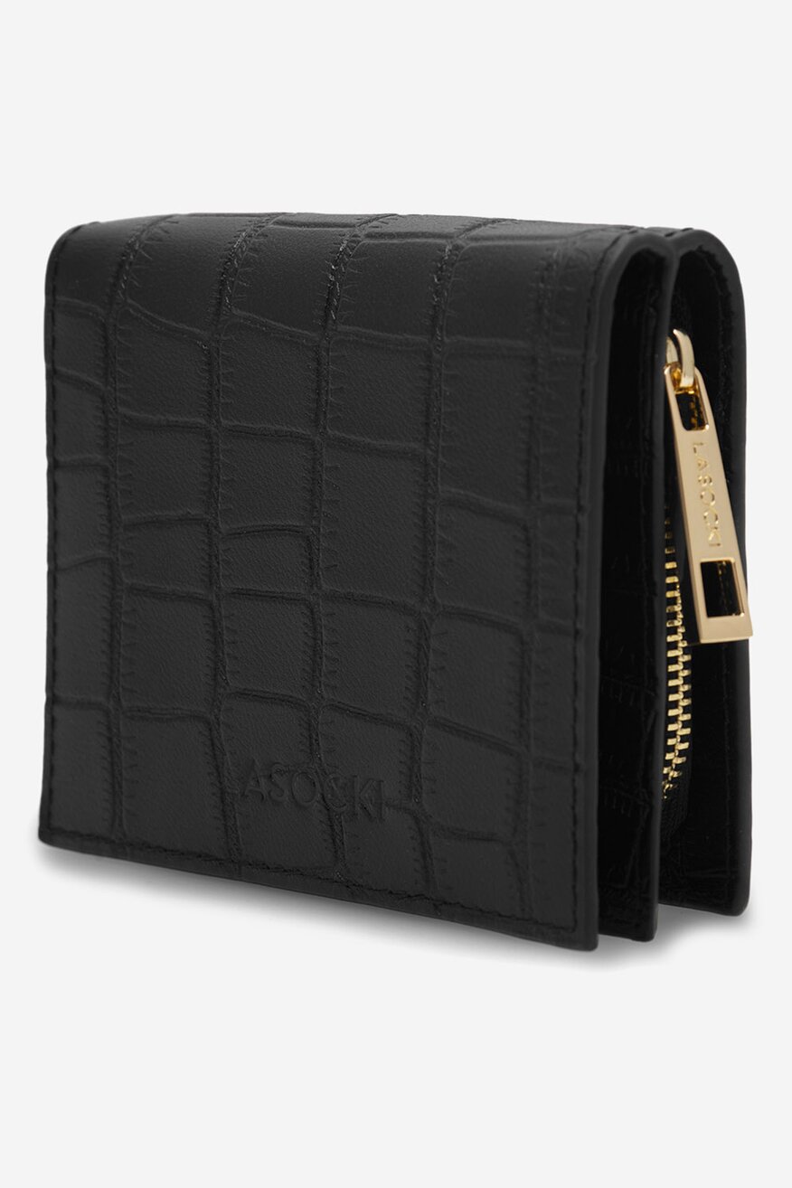 
                Lasocki - Mały portfel damski skórzany - 5905588181026