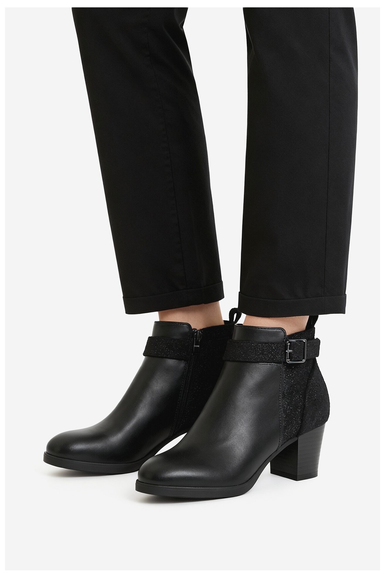 Botki Clara Barson CEO-RE23F506-1 Czarny