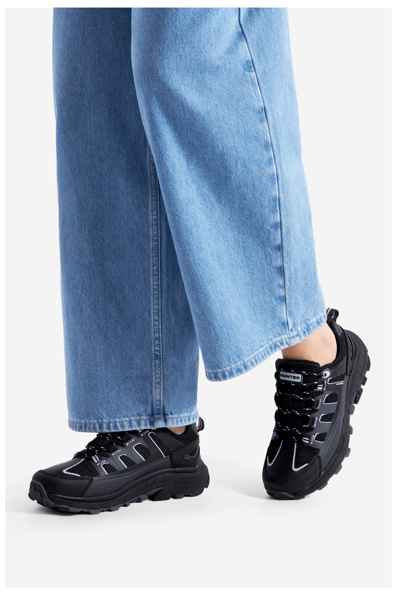 Încălțăminte de trekking HUNTER PEAK RT LOW WP NEGRU