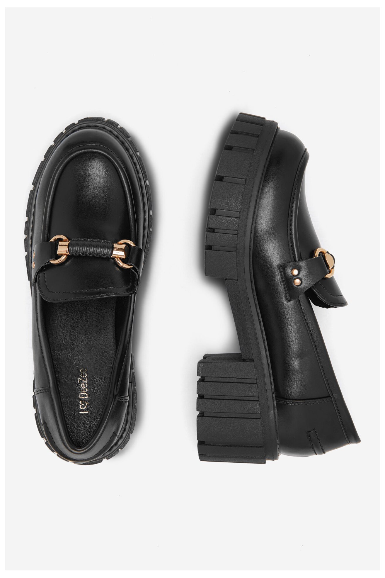 Mokasyn DeeZee INGE WS5785-19 Czarny