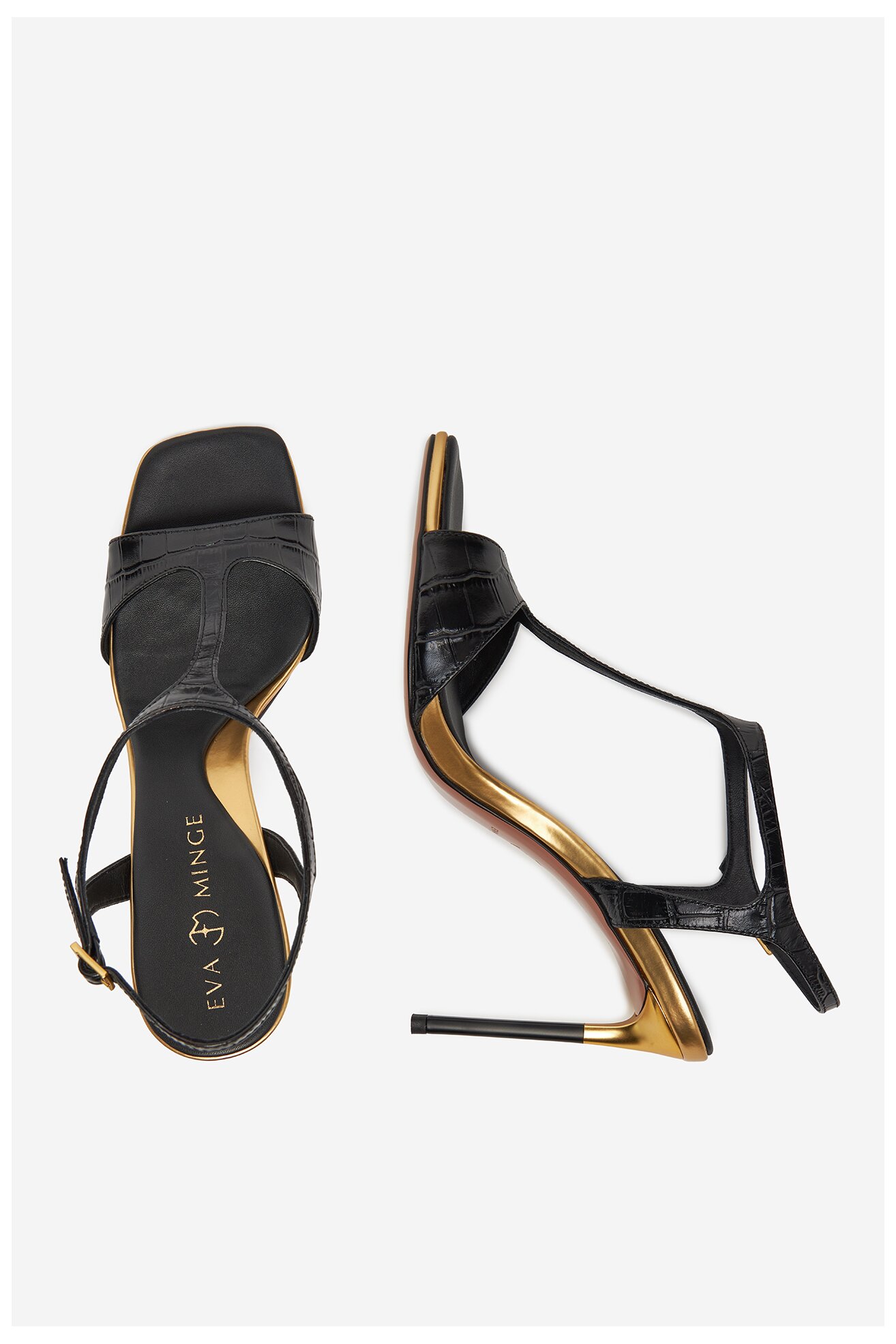 Сандали EVA MINGE TULIP-LT1520-3-3 ЧЕРЕН