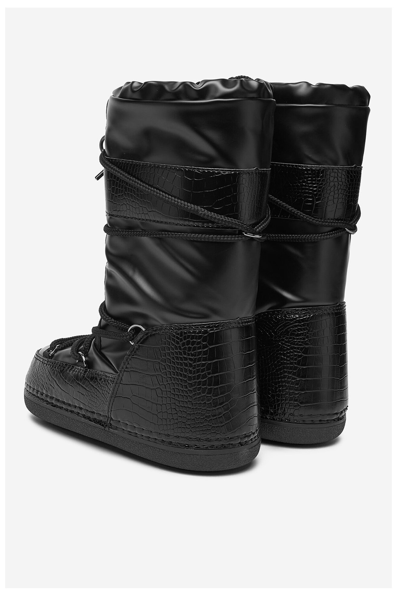 Csizma DeeZee NS9032-01 FEKETE