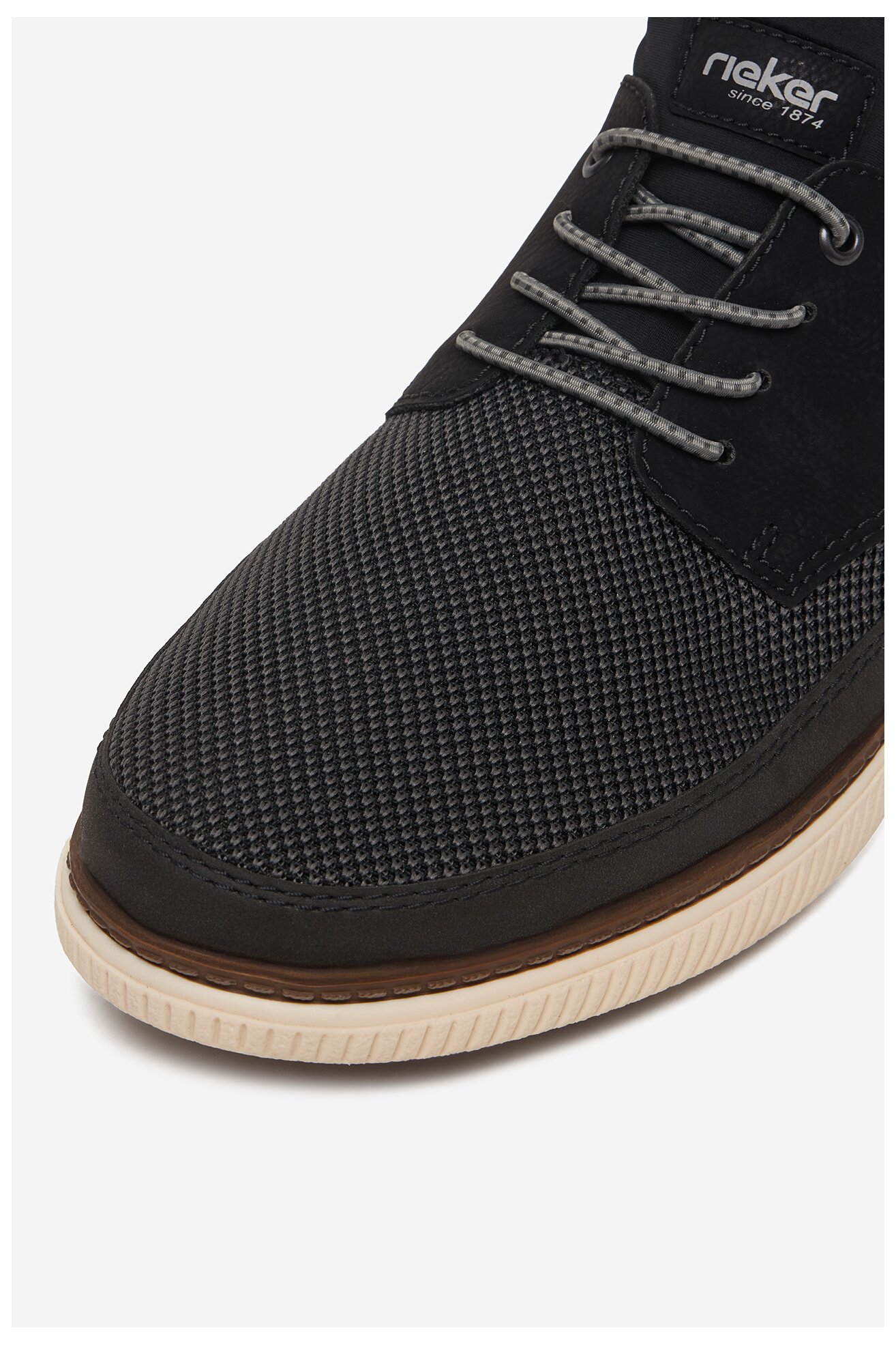 Półbuty Rieker CEO-B3354-00 Czarny