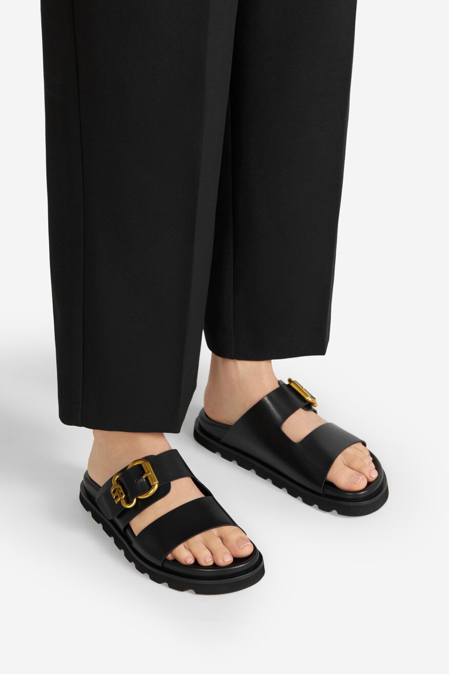 
                Gino Rossi - Klapki skórzane - 5906751017036