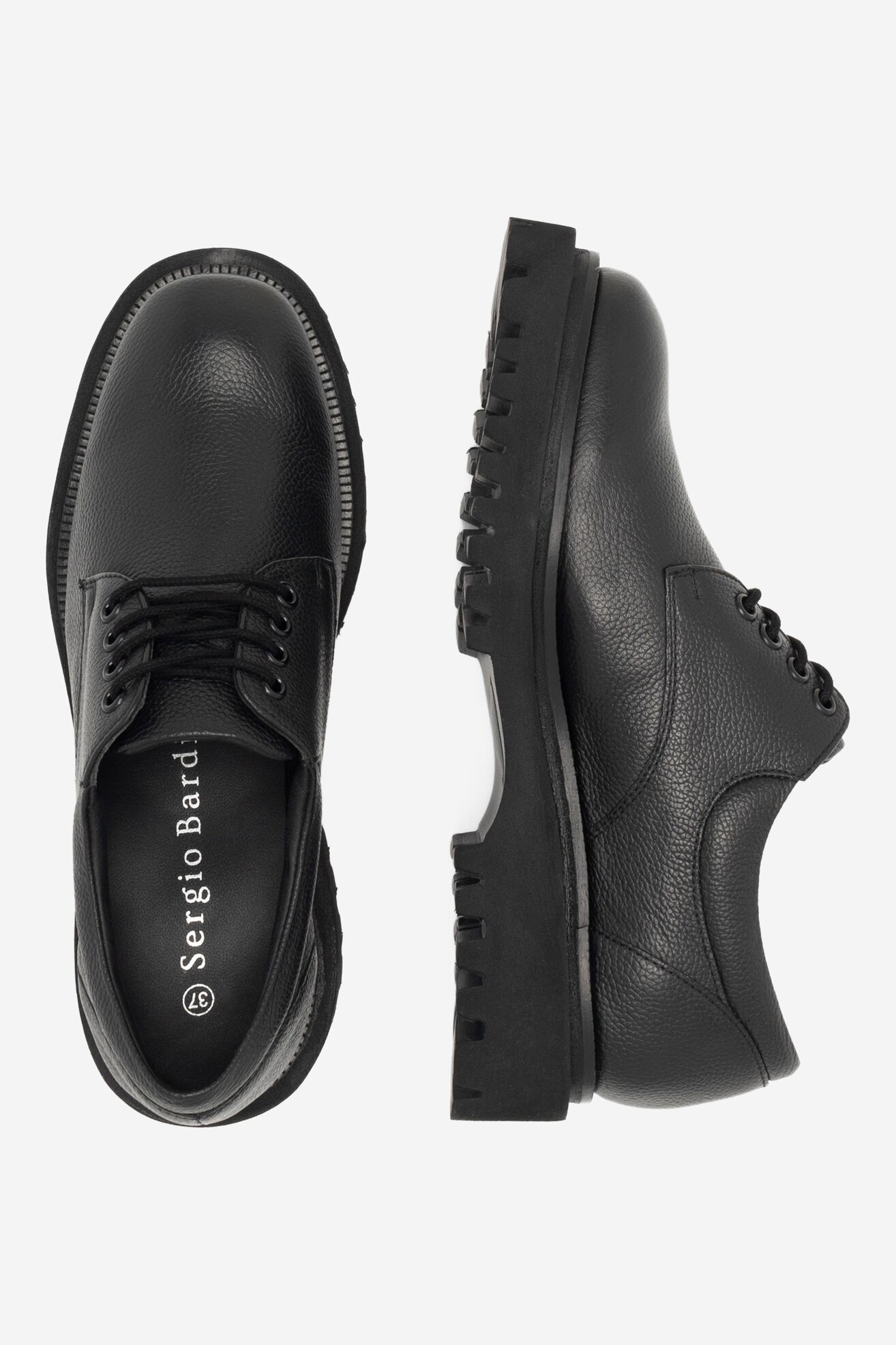 Напівчеревик Sergio Bardi WI16-B1004-02SB ЧОРНИЙ
