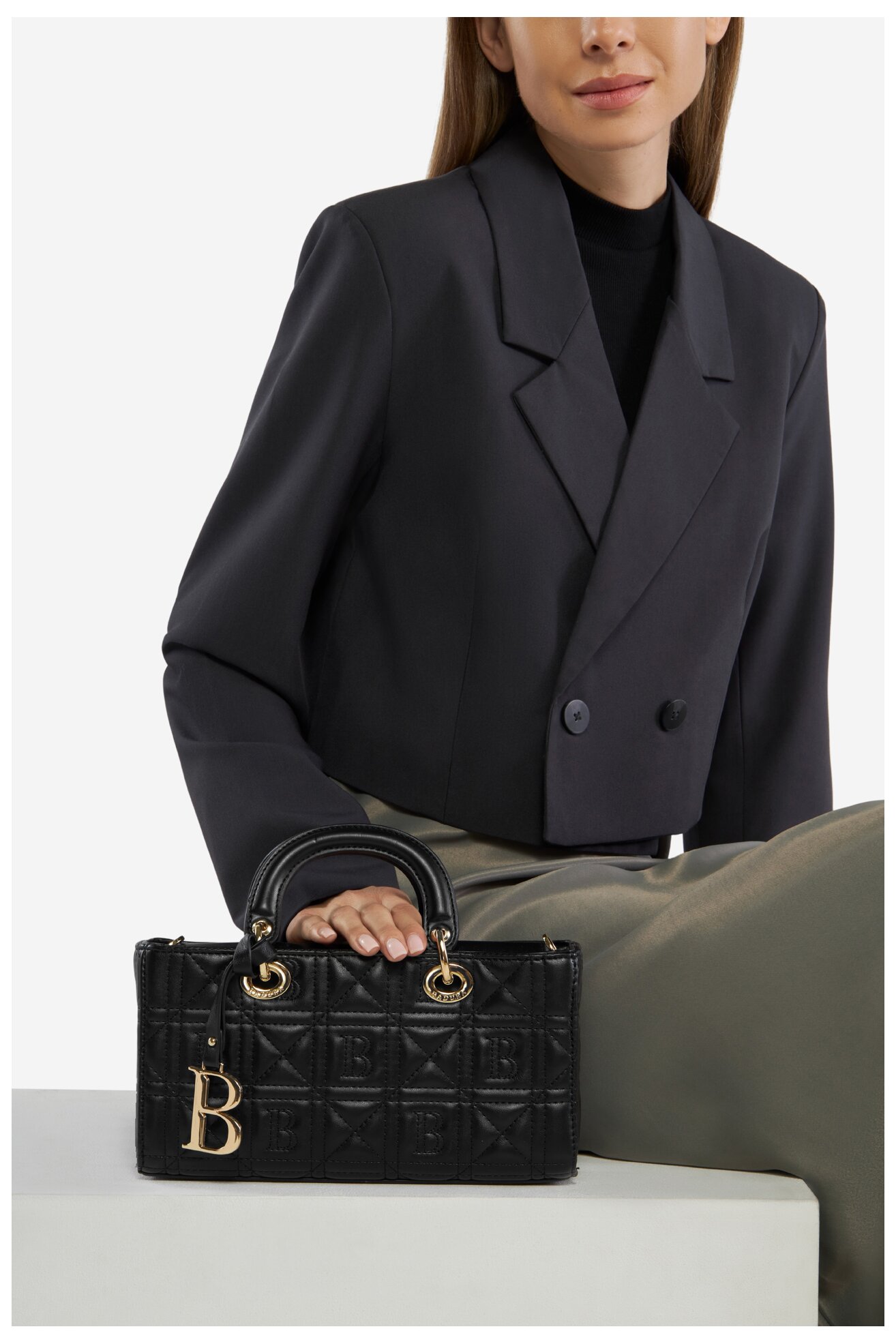 Kézitáska Badura TYL00498 FEKETE