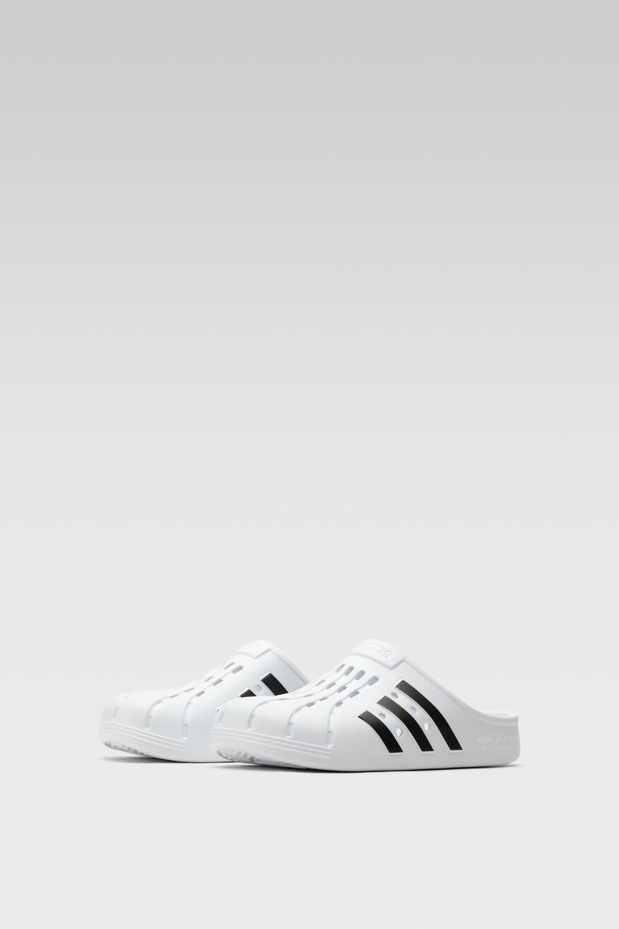 adidas - Klapki basenowe pastelowe białe - 5903698640761