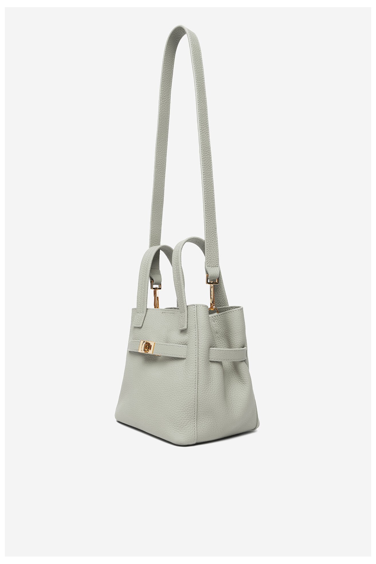 Сумка З Ремінцем Gino Rossi EO-LDA88 СВІТЛО-СІРИЙ