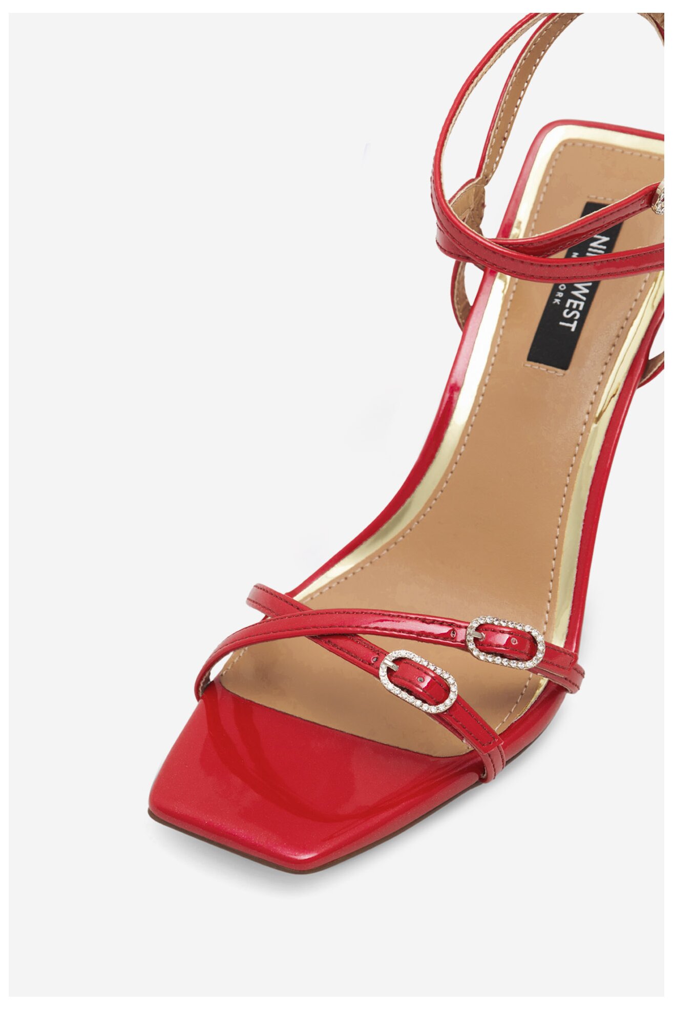 Sandały NINE WEST ZL23014CC Czerwony