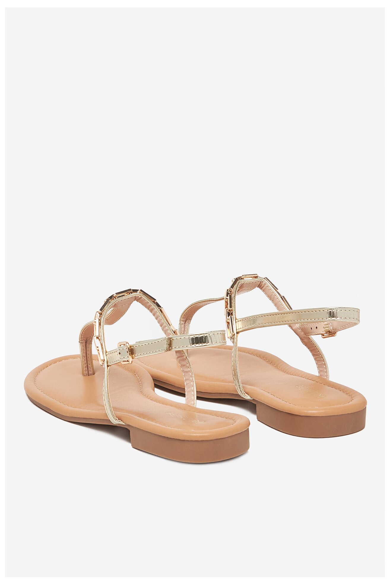 Sandały DeeZee E2141-1 Złoty