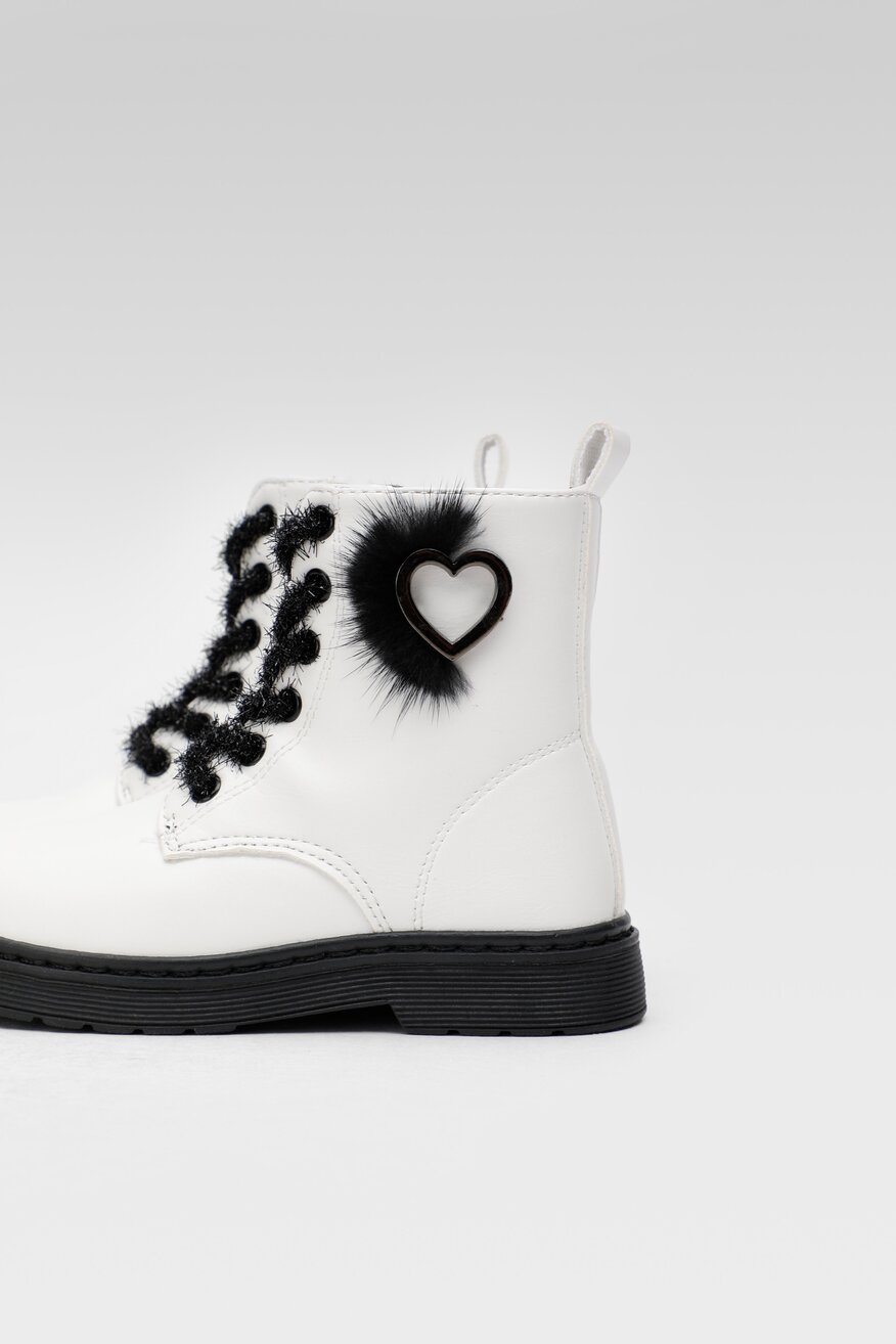 Nelli Blu - Kozaki białe - 5904862234564