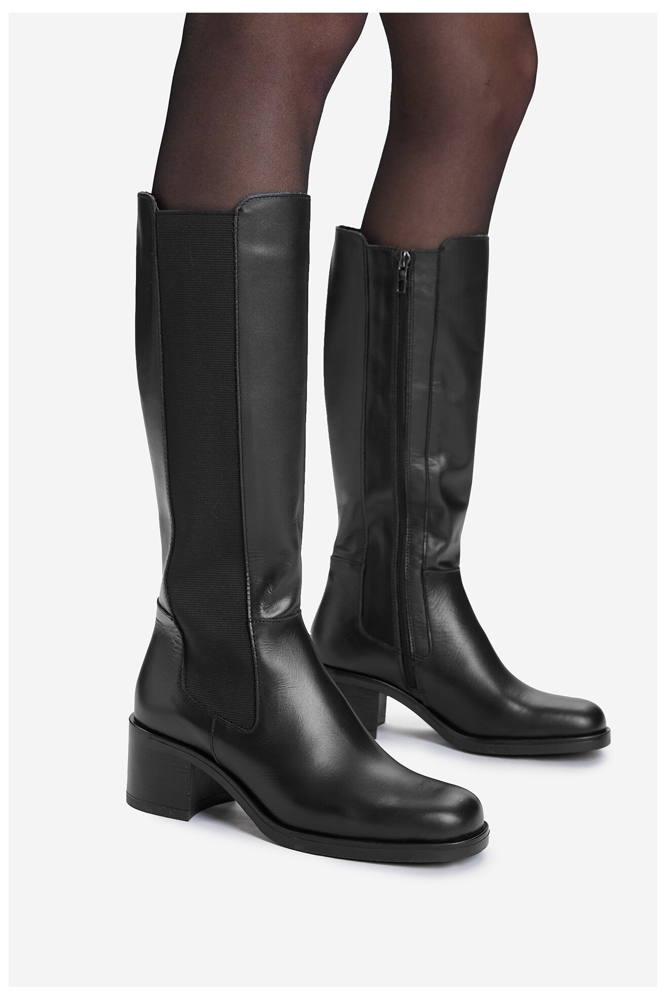 Kozaki Gino Rossi C-ELSA-24665RO Czarny