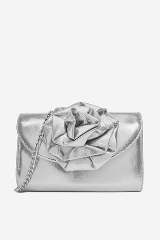 Сумка З Ремінцем Jenny CEO-JNY-M-025-08 СРІБНИЙ