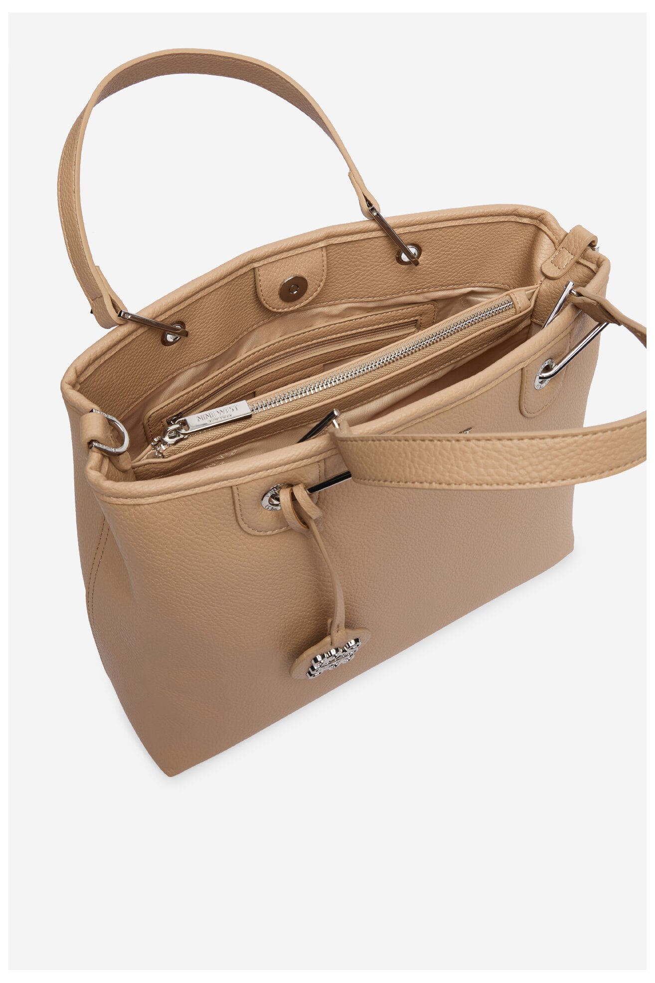 Дамска чанта NINE WEST CEO-SOHO BLOOM-LDA8569 БЕЖОВ