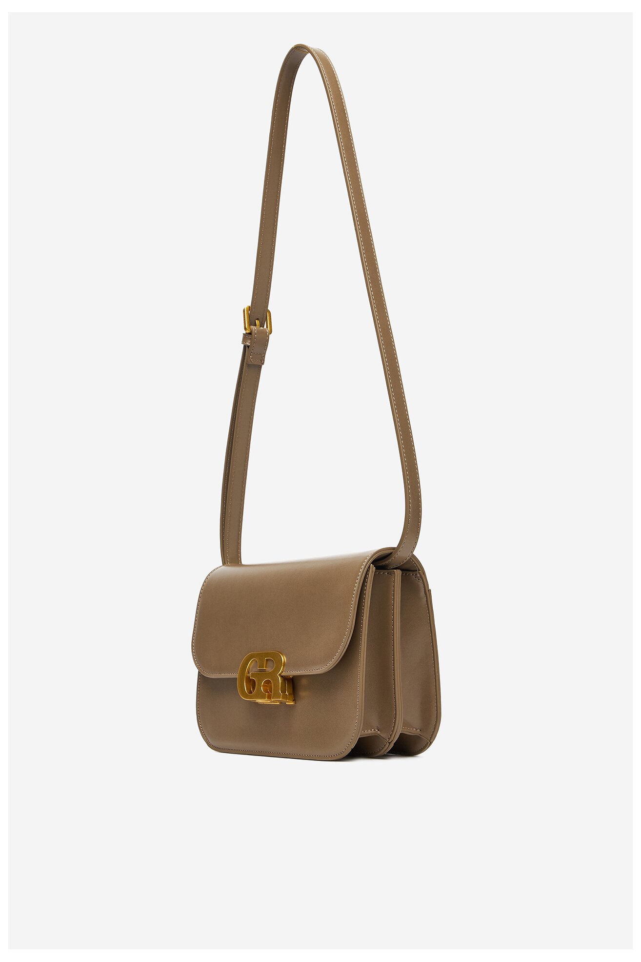 Geantă de mână Gino Rossi CEO-LINA-KQ44 BEJ ÎNCHIS