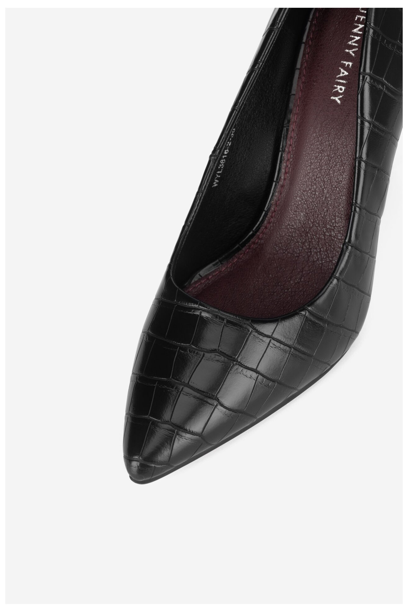 Елегантни обувки Jenny Fairy WYL3616-2 ЧЕРЕН