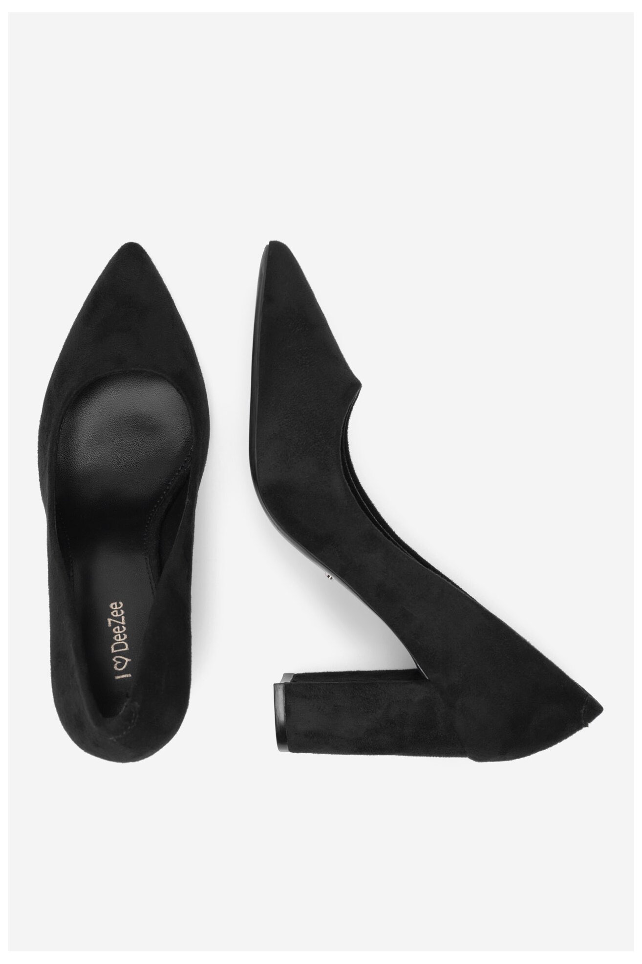 Czółenka DeeZee DZ0010 Czarny