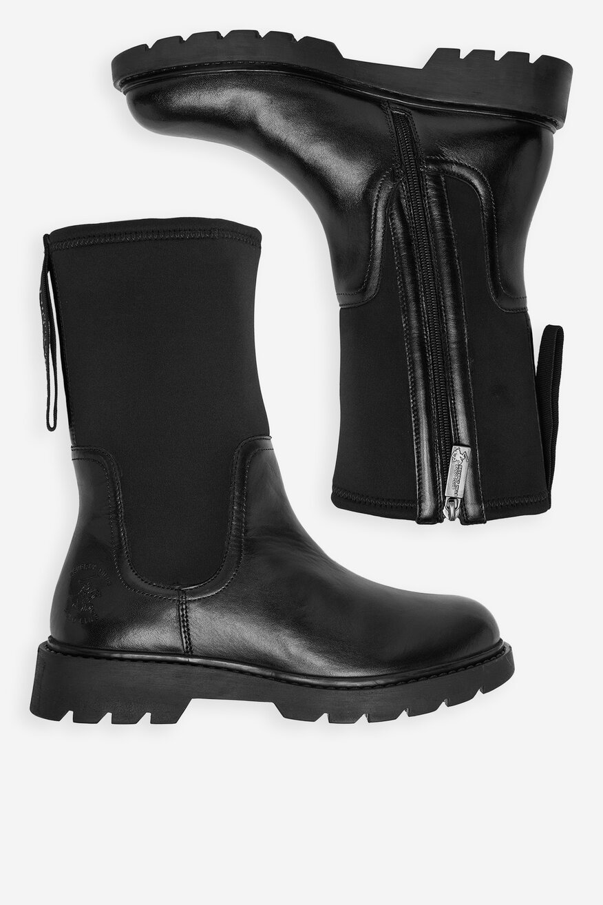 Beverly Hills Polo Club - Botki skórzane - 5906751459393