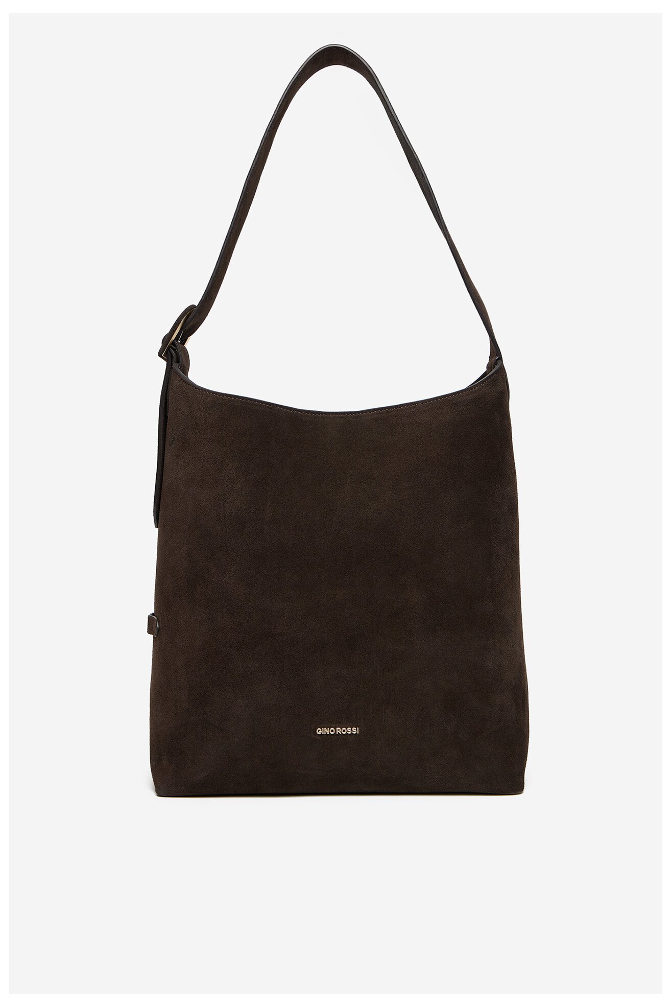 Сумка З Ремінцем Gino Rossi EO-LAILA513-113-1 ТЕМНО-КОРИЧНЕВИЙ
