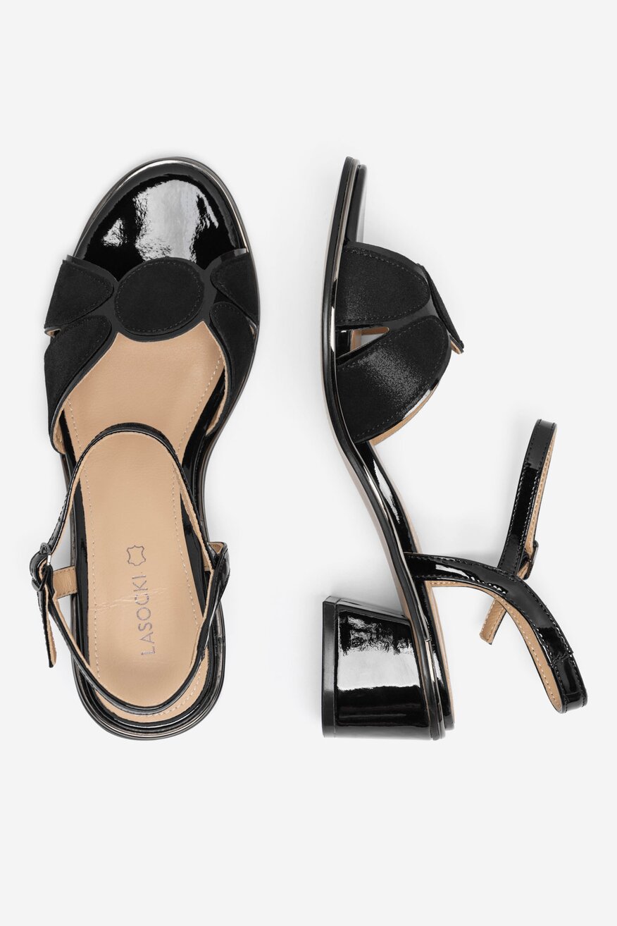 
                Lasocki - Sandały skórzane - 5905588521839