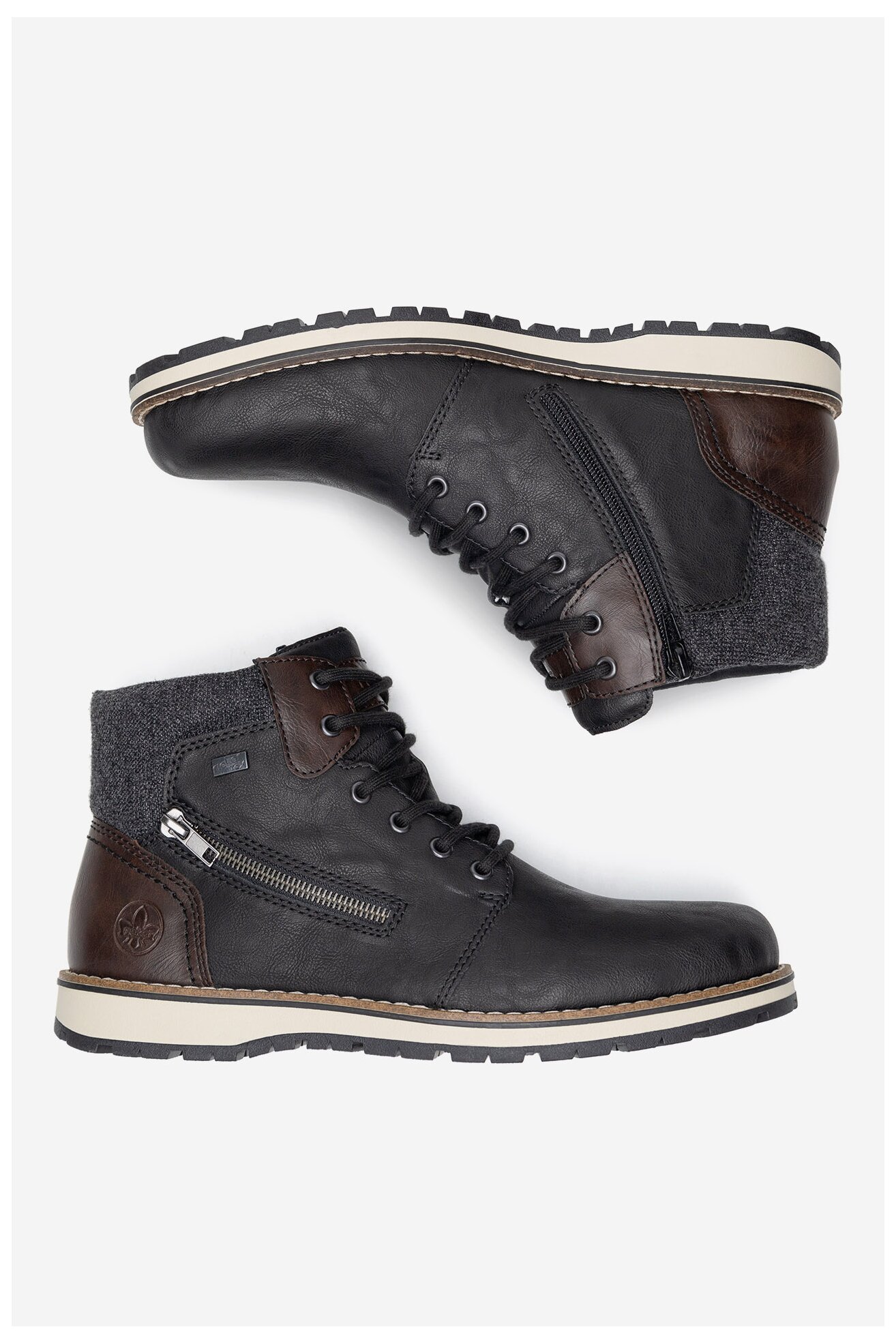 Bocanci Rieker 38441-01 NEGRU