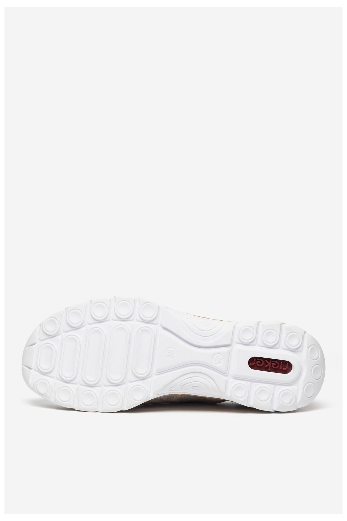 Półbuty Rieker N42K6-40 Szary