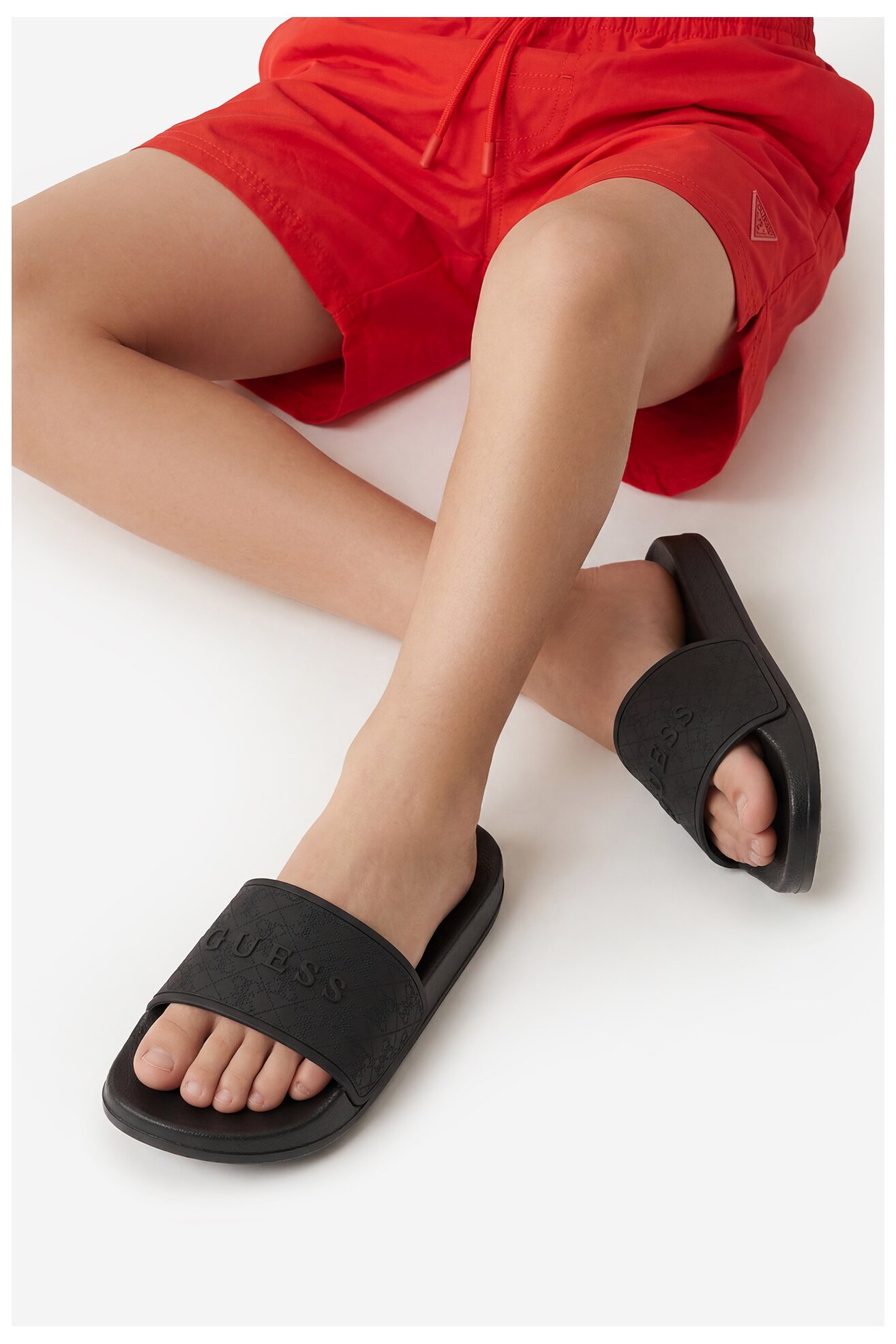 Папуче за базен GUESS CEOWB-P5010525(CH) CRNA