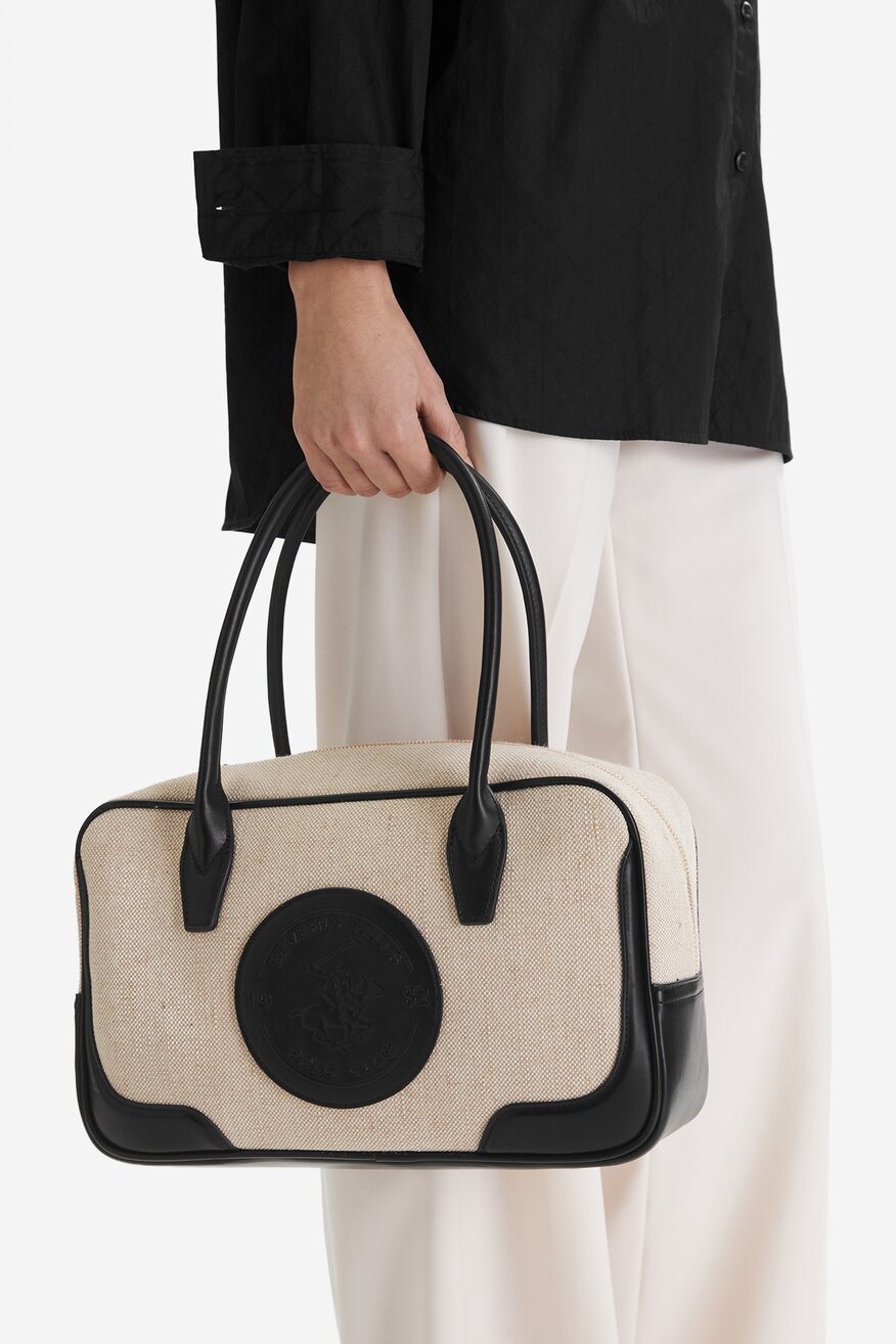 
                Дамска чанта Beverly Hills Polo Club ЧЕРЕН - 5906751748800