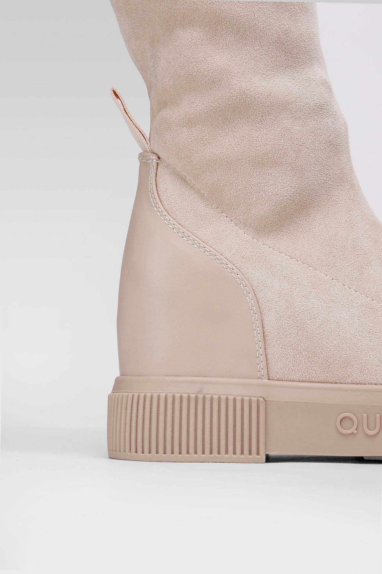 Kozaki Quazi NATTALIE-02 Beżowy