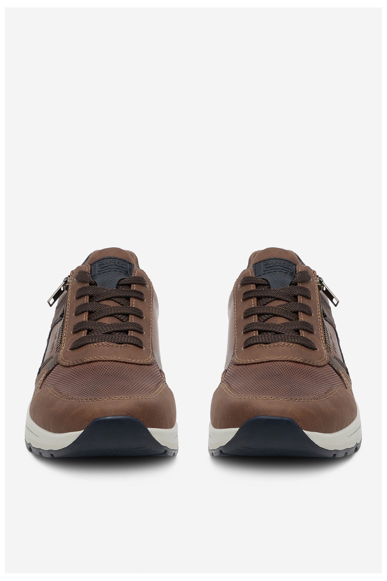 Półbuty Rieker B0701-24 Brązowy