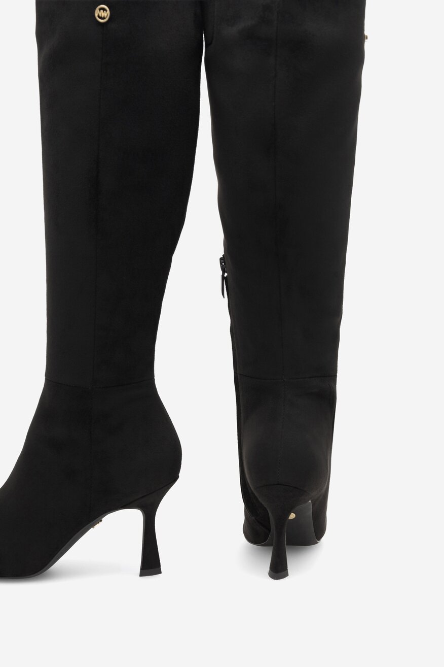 
                NINE WEST - Kozaki na szpilce - 5905588151487