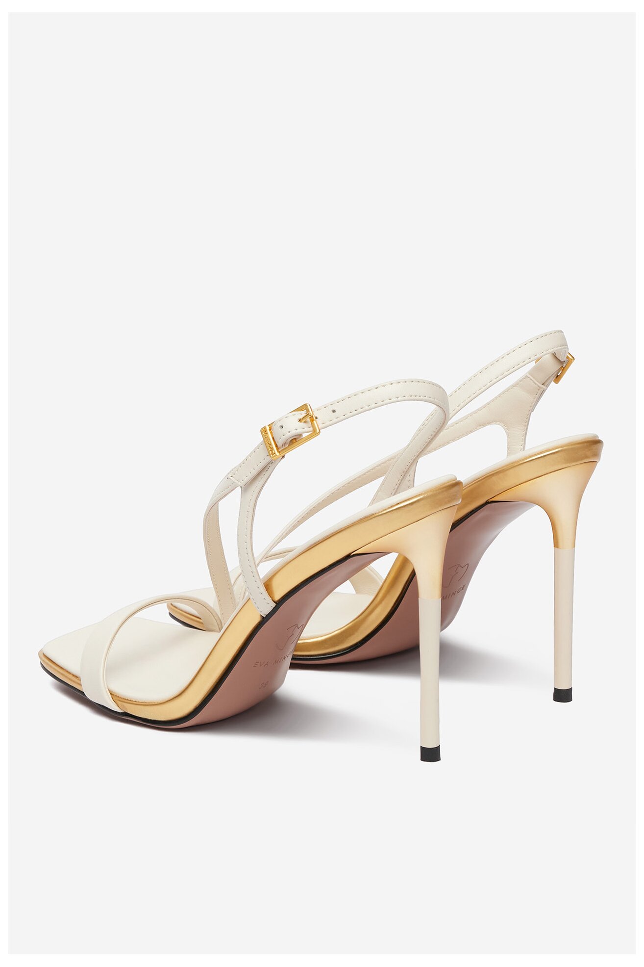 Sandały EVA MINGE ROSEMARY-LT1520-2 Biały