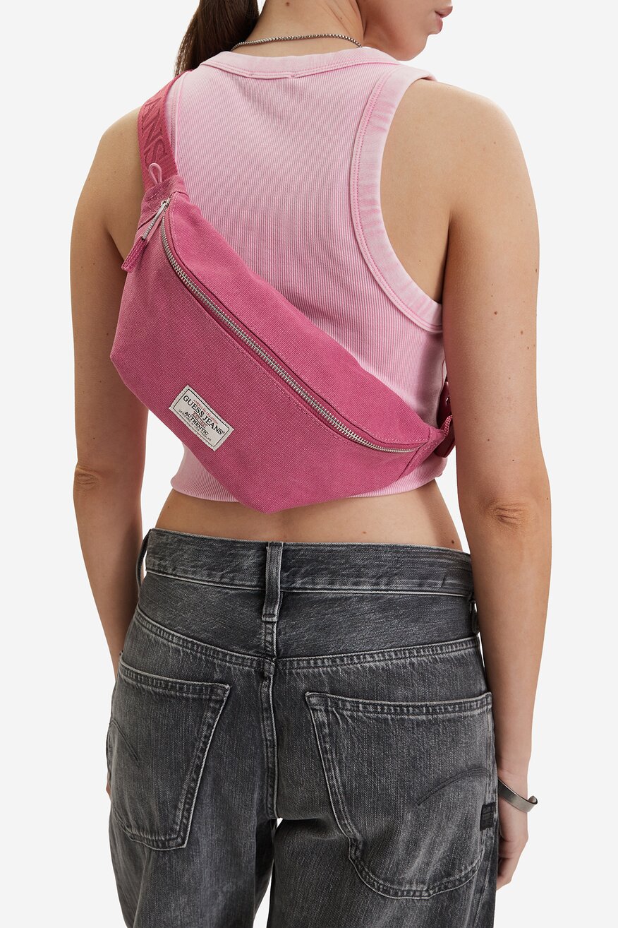 
                Дамска чанта GUESS JEANS РОЗОВ - 5907964034254