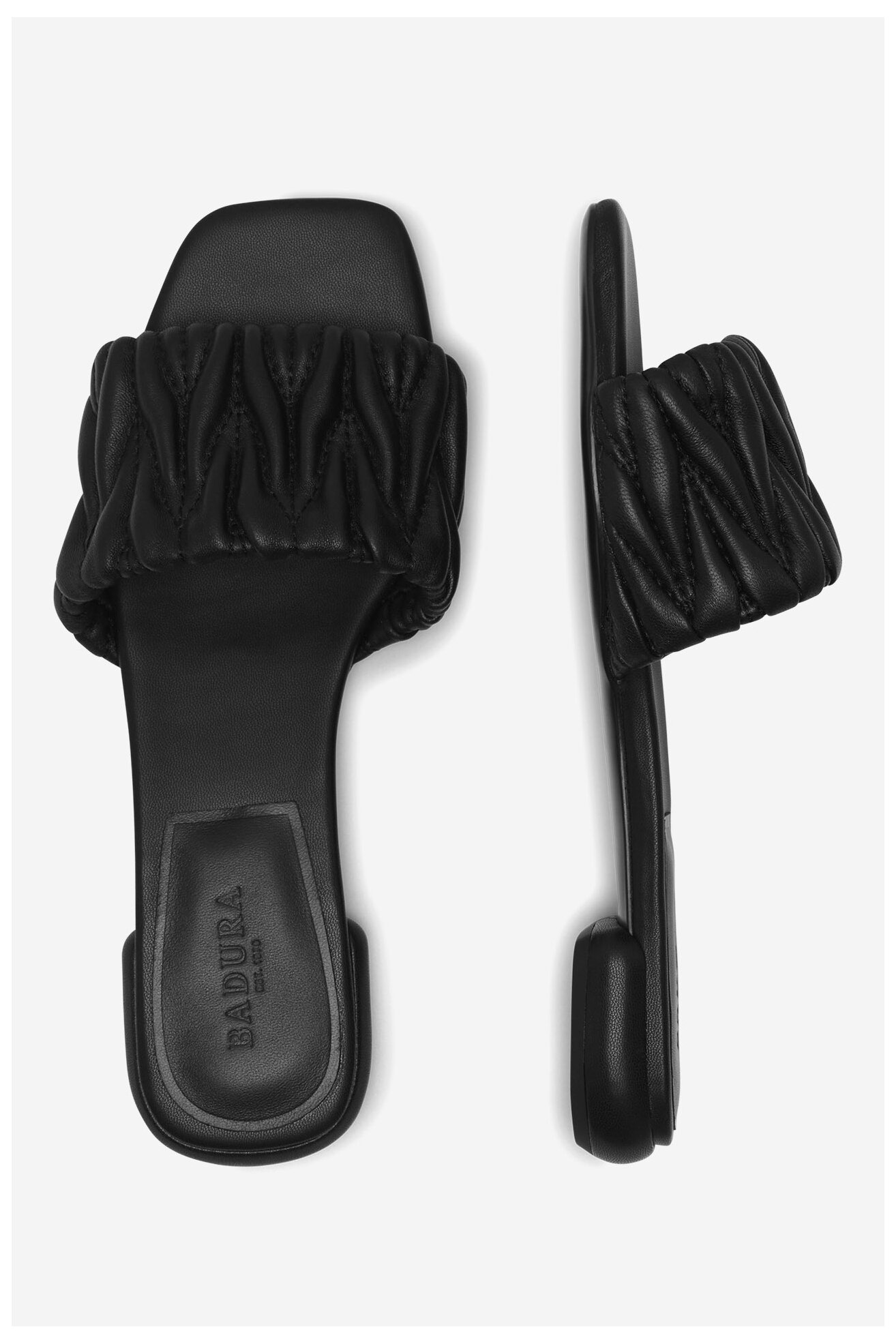 Șlapi Badura FELICIE-V1328L-36-1 NEGRU