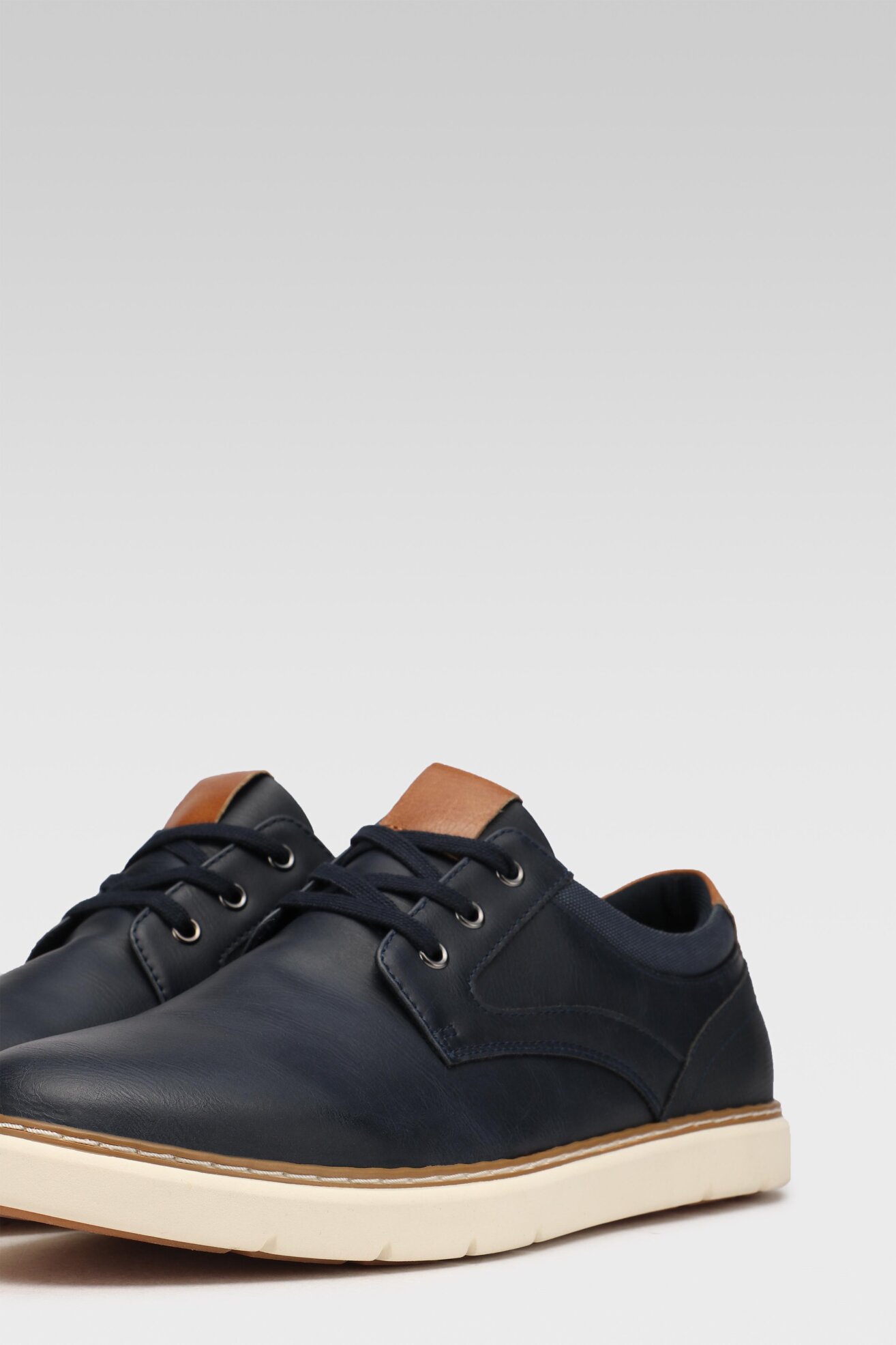 Półbuty Lanetti 120AM0228 Granatowy