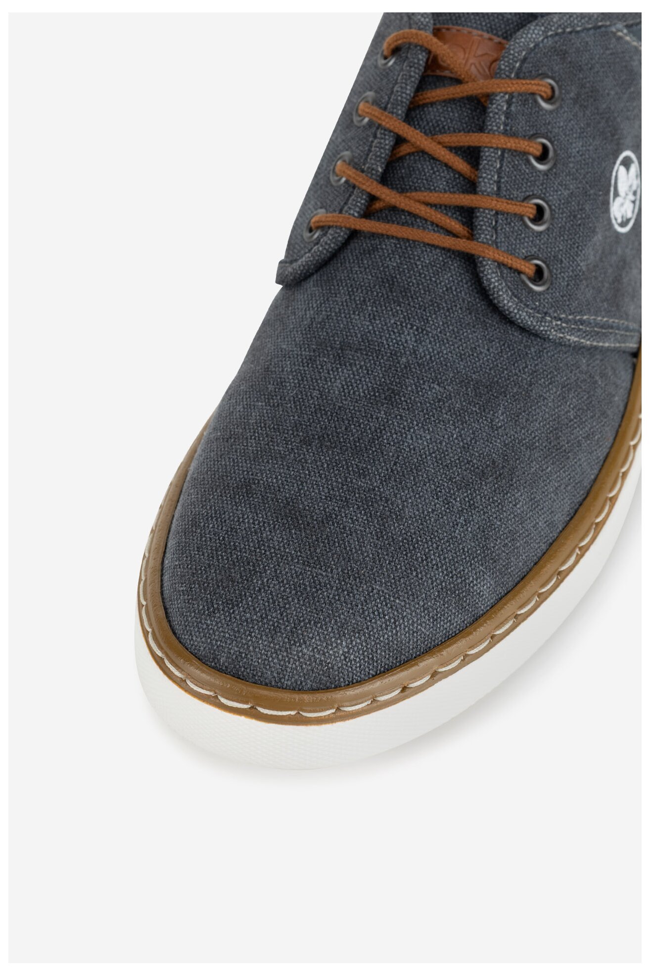 Polobotka Rieker B4949-14 TMAVĚ MODRÁ