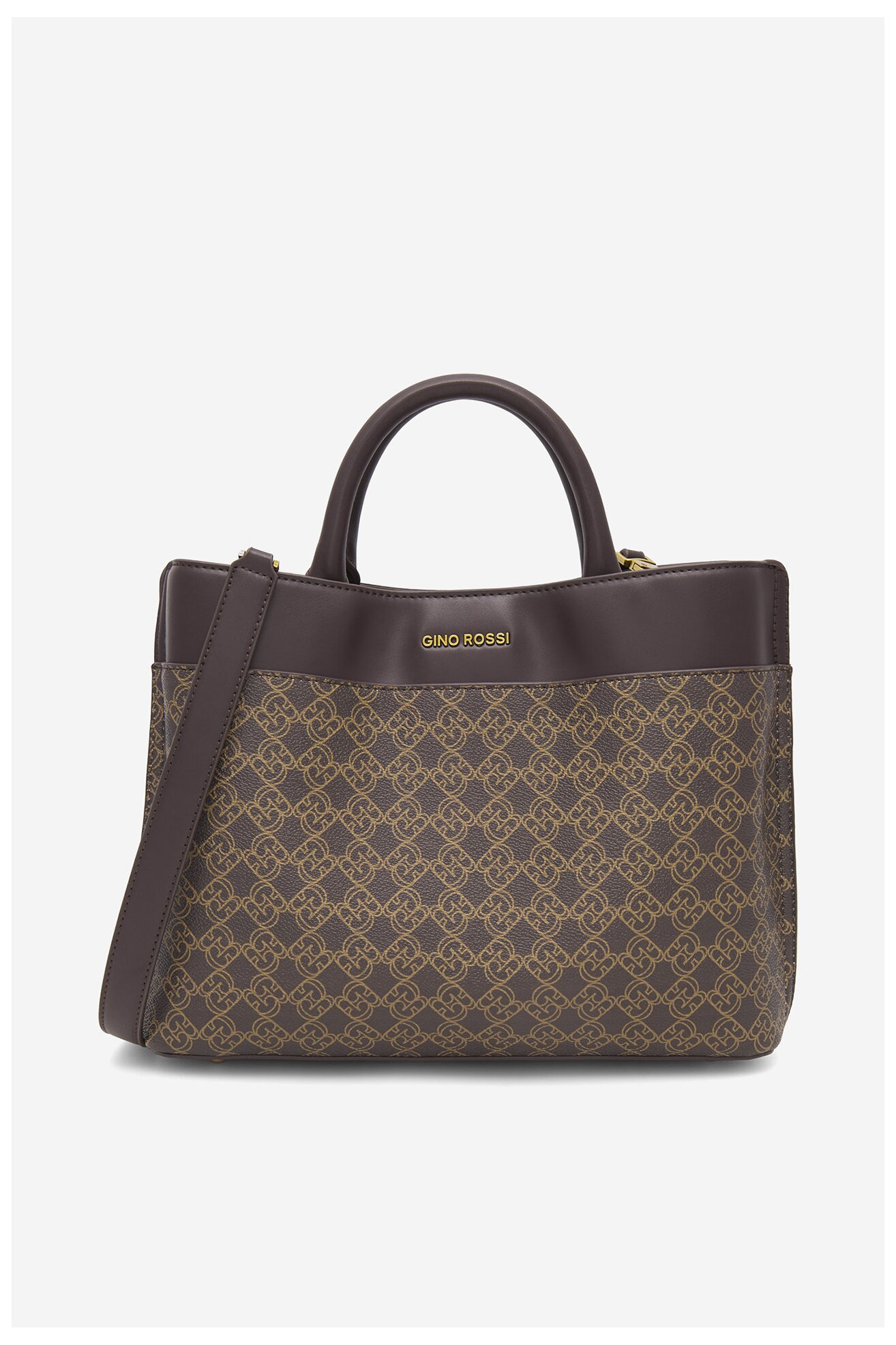 Torebka Gino Rossi TYLO-0290 Brązowy ciemny