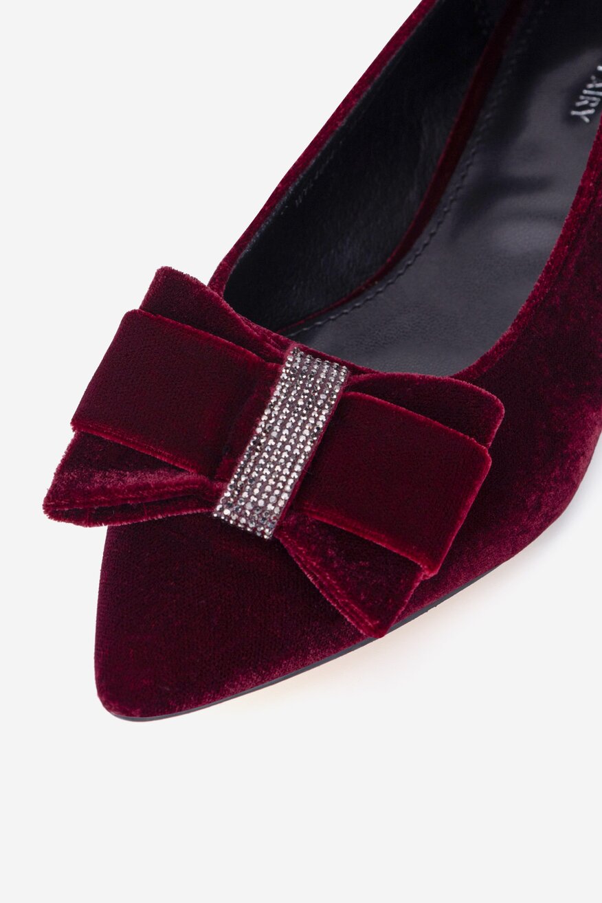 
                Baleríny Jenny Fairy BORDÓ - 5905588941118